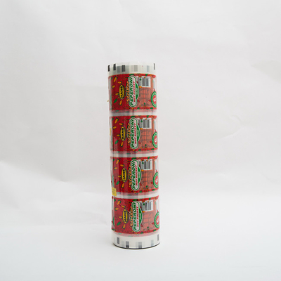film en plastique de cachetage de tasse du film imprimé par Peelable VMPET de 1000m Lidding
