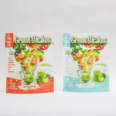 Sac sec zip-lock de conditionnement en plastique de fruit d'emballage étanche à l'humidité de fruits et légumes