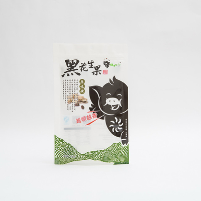 180g a rôti le support d'arachide vers le haut du fruit de poche la nourriture en plastique que faite sur commande met en sac 102 microns