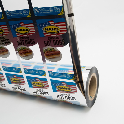 film en plastique de cachetage de tasse du film imprimé par Peelable VMPET de 1000m Lidding