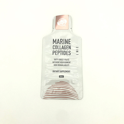 Spécial formé a stratifié la petite poche en plastique de tirette pour la crème de visage
