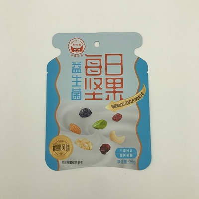 Fait sur commande d'écrous de VMPET formé met en sac la serrure en plastique de fermeture éclair met en sac avec l'OEM de logo