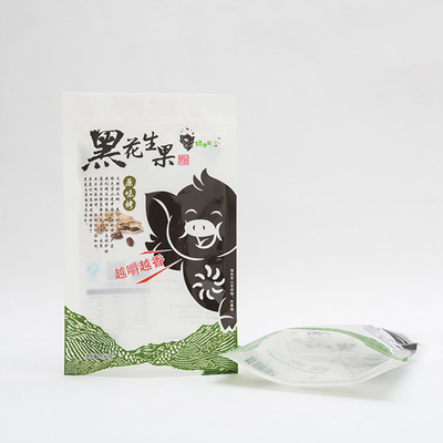 180g a rôti le support d'arachide vers le haut du fruit de poche la nourriture en plastique que faite sur commande met en sac 102 microns