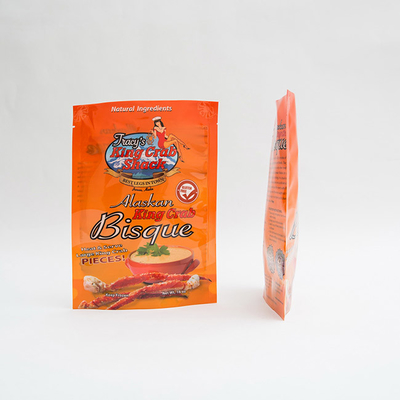 Les sacs de conditionnement en plastique de 105 microns 16OZ tiennent des poches pour l'emballage alimentaire