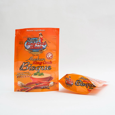 Les sacs de conditionnement en plastique de 105 microns 16OZ tiennent des poches pour l'emballage alimentaire