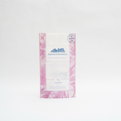 l'emballage alimentaire de la granola 24oz met en sac la poche en plastique de serrure de fermeture éclair d'emballage de 6 couleurs