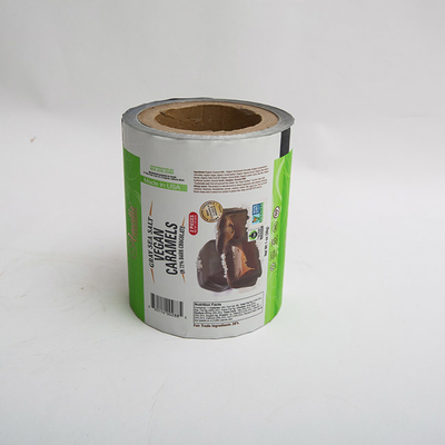 250mm 1.8oz PE Emballage Alimentaire En Plastique Imprimé Rouleau De Film D'emballage Laminé
