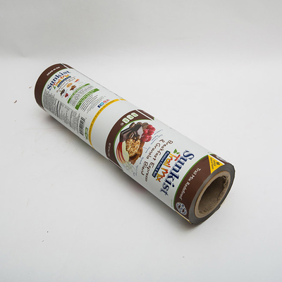 Petit pain de film opaque d'emballage alimentaire de rétrécissement de la chaleur 17,71 pouces pour des biscuits de casse-croûte d'écrous