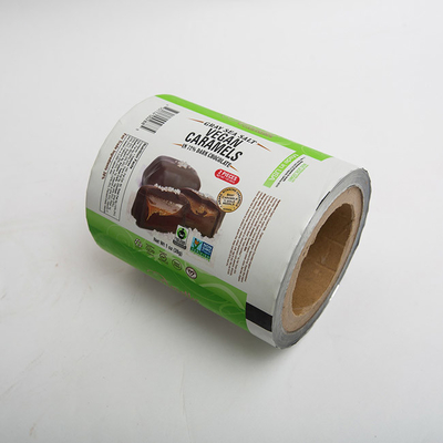 250mm 1.8oz PE Emballage Alimentaire En Plastique Imprimé Rouleau De Film D'emballage Laminé