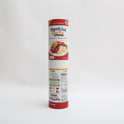 Le fruit sec ébrèche la poche de film d'emballage alimentaire de 450mm emballant le petit pain en plastique OPV mat