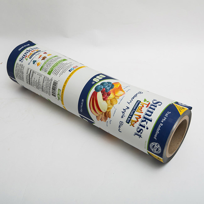 film de petit pain en plastique du bout droit 1oz d'emballage alimentaire multicouche de composé pour les frites sèches de fruit