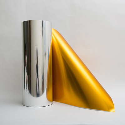 film d'or de 422mm Thermoforming pour la saucisse de viande de paquet de peau emballant l'enveloppe en plastique