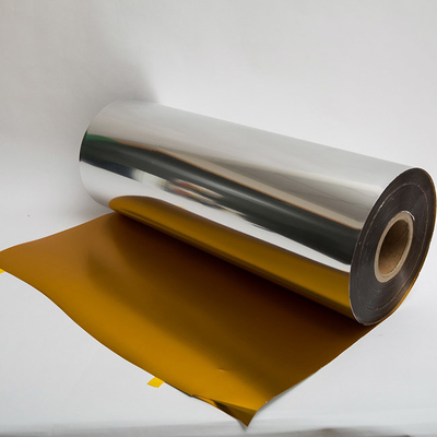 film d'or de 422mm Thermoforming pour la saucisse de viande de paquet de peau emballant l'enveloppe en plastique