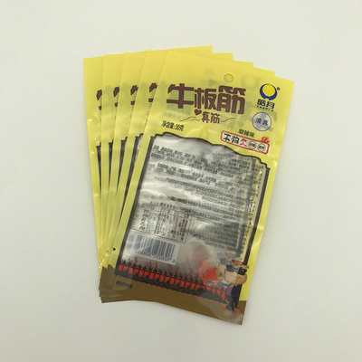 poche latérale du joint de Rib Food Packaging Bags CPP du boeuf 30g trois transparents