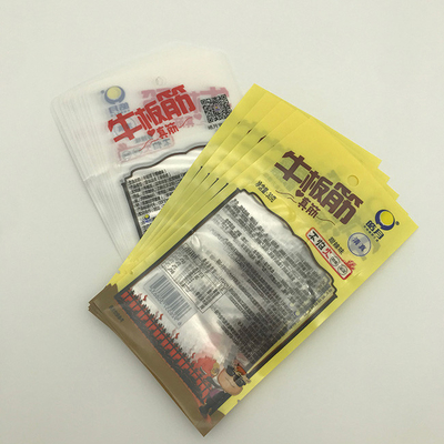 poche latérale du joint de Rib Food Packaging Bags CPP du boeuf 30g trois transparents