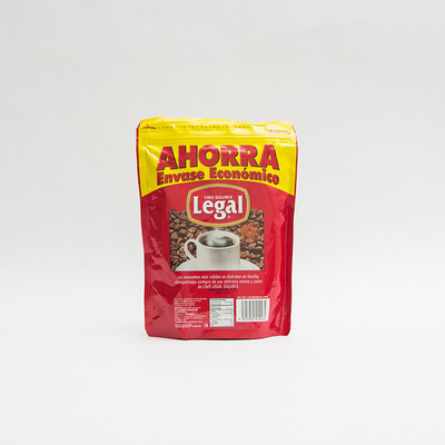l'emballage du café 175g met en sac fait sur commande de tirette imprimé se tiennent vers le haut des poches pour des grains de café