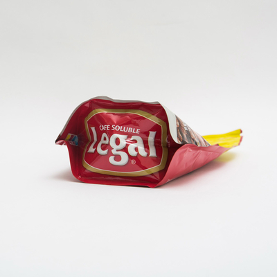 l'emballage du café 175g met en sac fait sur commande de tirette imprimé se tiennent vers le haut des poches pour des grains de café