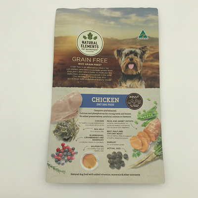 sac d'emballage alimentaire d'animal familier de 2.5kg PE90